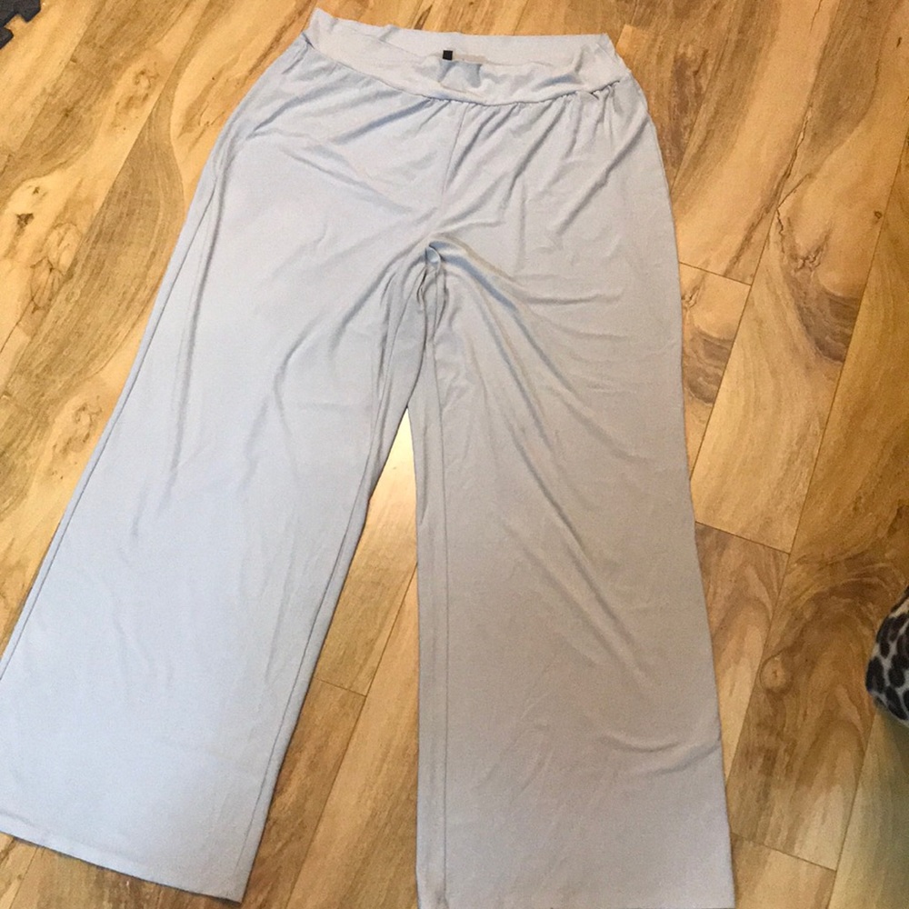 Wide leg dress pant